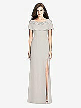 Front View Thumbnail - Oyster Bella Bridesmaids Dress BB120