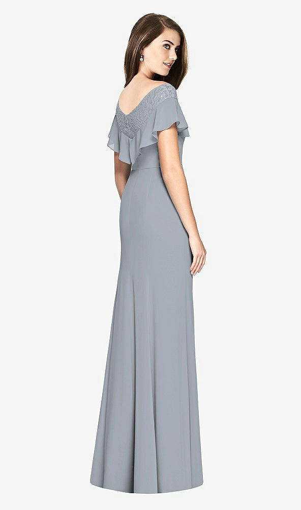 Back View - Platinum Bella Bridesmaids Dress BB120