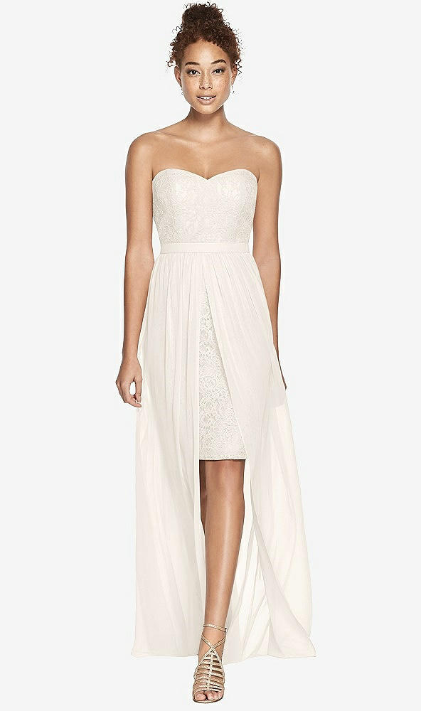 Front View - Ivory Dessy Bridesmaid Dress 3007