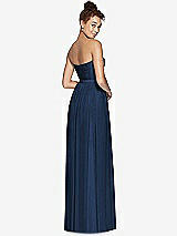 Rear View Thumbnail - Midnight Navy Dessy Bridesmaid Dress 3007