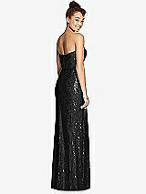 Rear View Thumbnail - Black After Six Bridesmaid Dress 6786