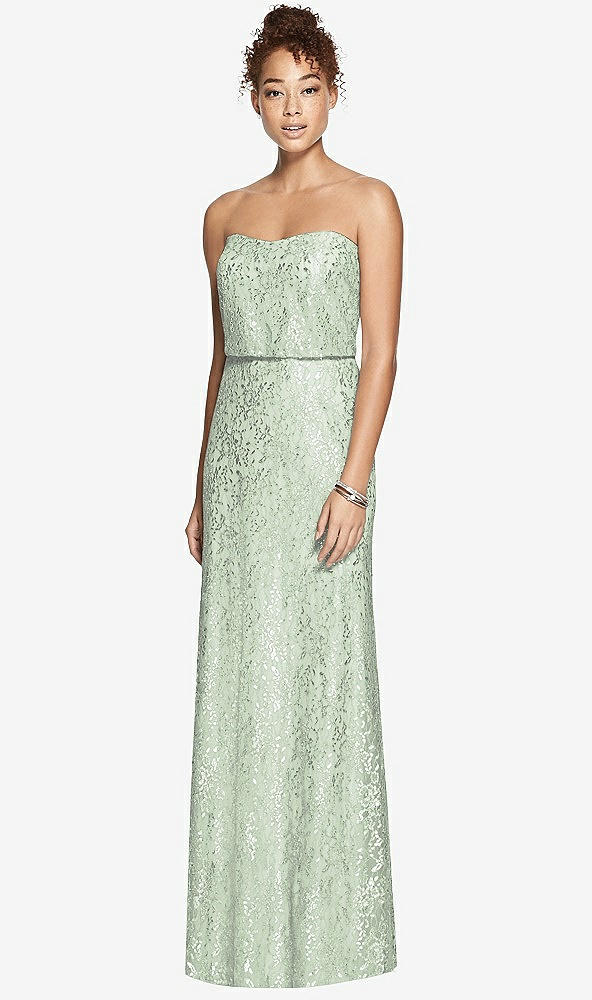 Front View - Celadon After Six Bridesmaid Dress 6786