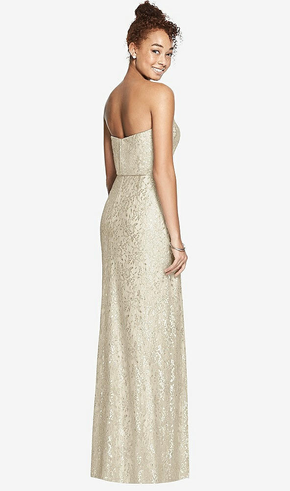 Back View - Champagne After Six Bridesmaid Dress 6786