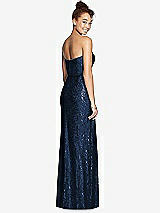 Rear View Thumbnail - Midnight Navy After Six Bridesmaid Dress 6786