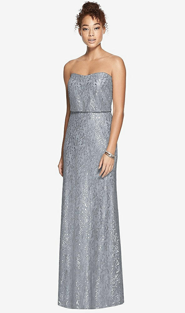 Front View - Platinum After Six Bridesmaid Dress 6786