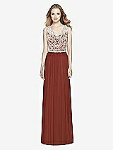 Front View Thumbnail - Auburn Moon & Ivory After Six Bridesmaid Dress 6773