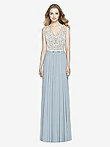 Front View Thumbnail - Mist & Ivory After Six Bridesmaid Dress 6773