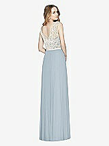 Rear View Thumbnail - Mist & Ivory After Six Bridesmaid Dress 6773