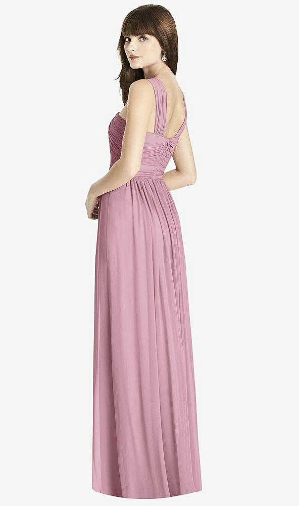 Back View - Dusty Pink After Six Bridesmaid Dress 6785