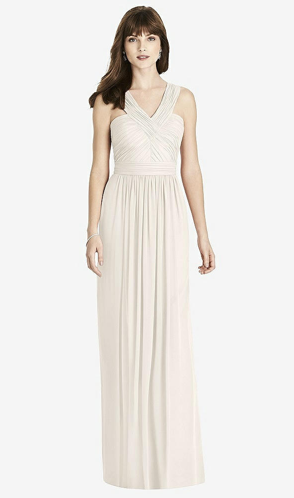 Front View - Ivory After Six Bridesmaid Dress 6785