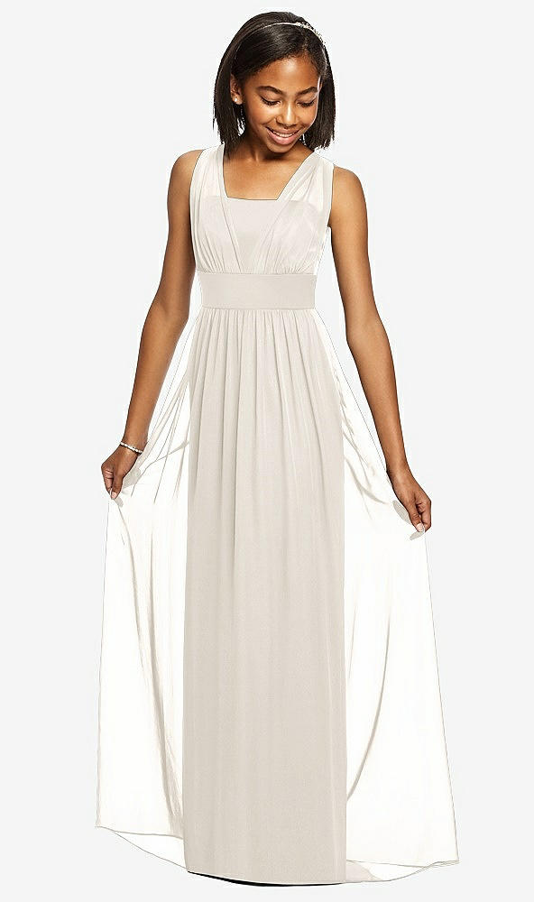 Front View - Ivory Dessy Collection Junior Bridesmaid Dress JR543