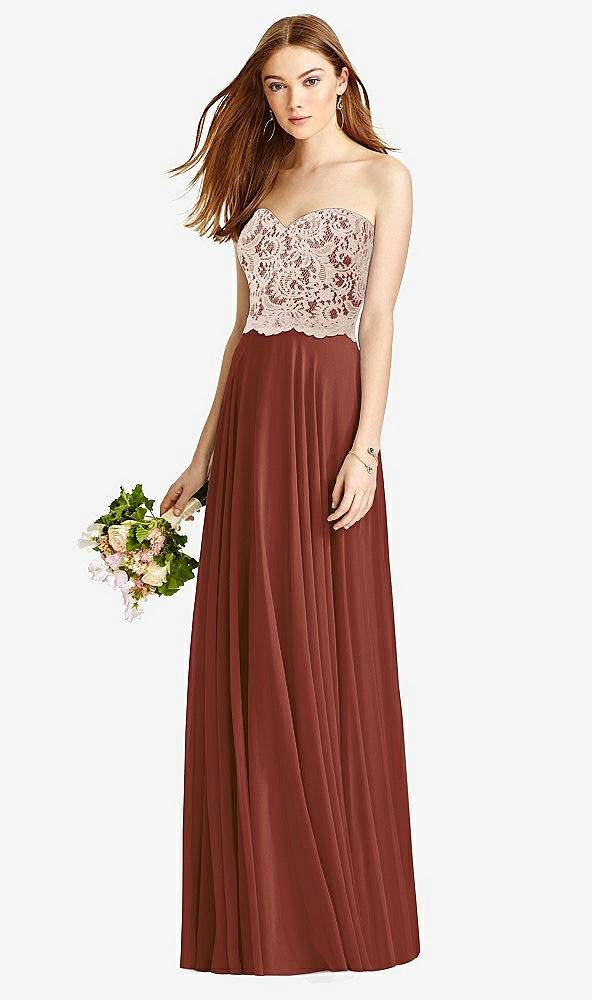 Front View - Auburn Moon & Cameo Studio Design Bridesmaid Dress 4529