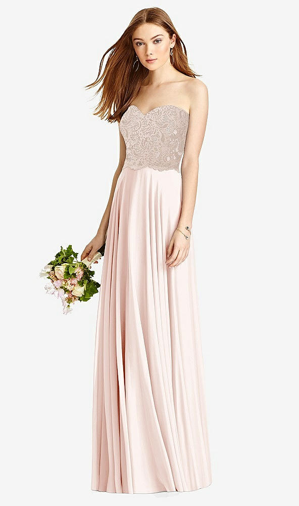 Front View - Blush & Cameo Studio Design Bridesmaid Dress 4529