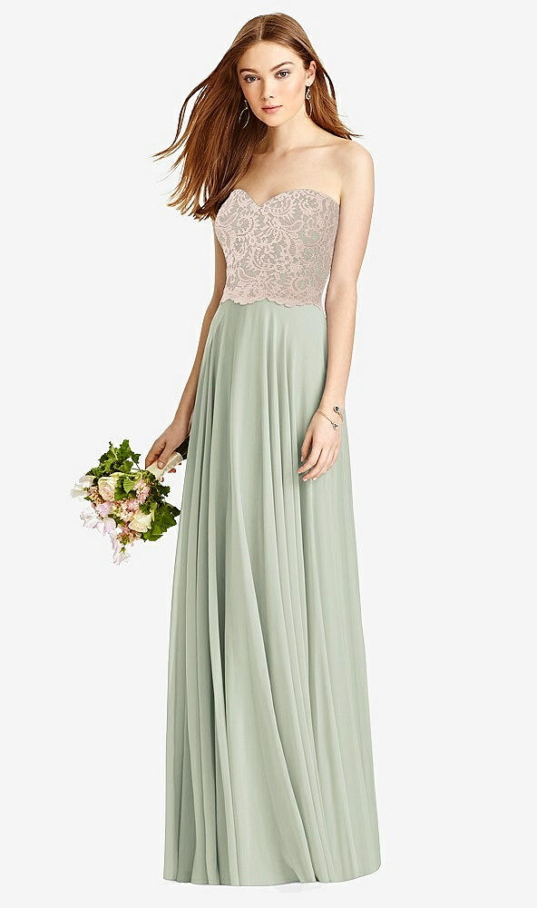 Front View - Celadon & Cameo Studio Design Bridesmaid Dress 4529