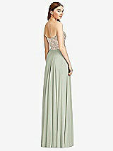 Rear View Thumbnail - Celadon & Cameo Studio Design Bridesmaid Dress 4529