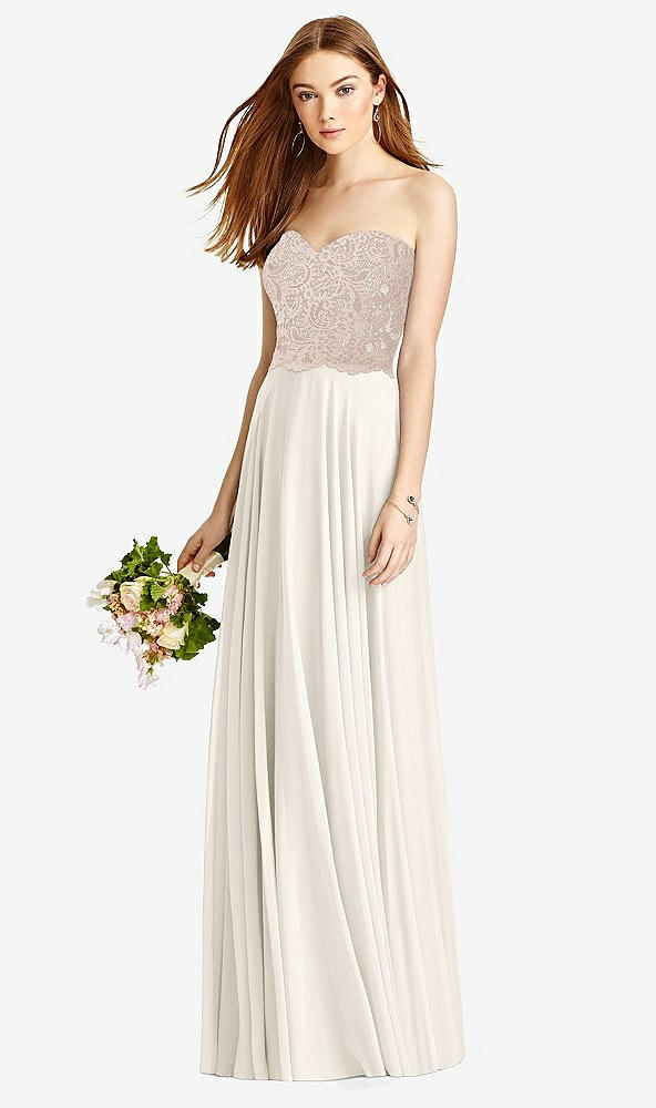 Front View - Ivory & Cameo Studio Design Bridesmaid Dress 4529