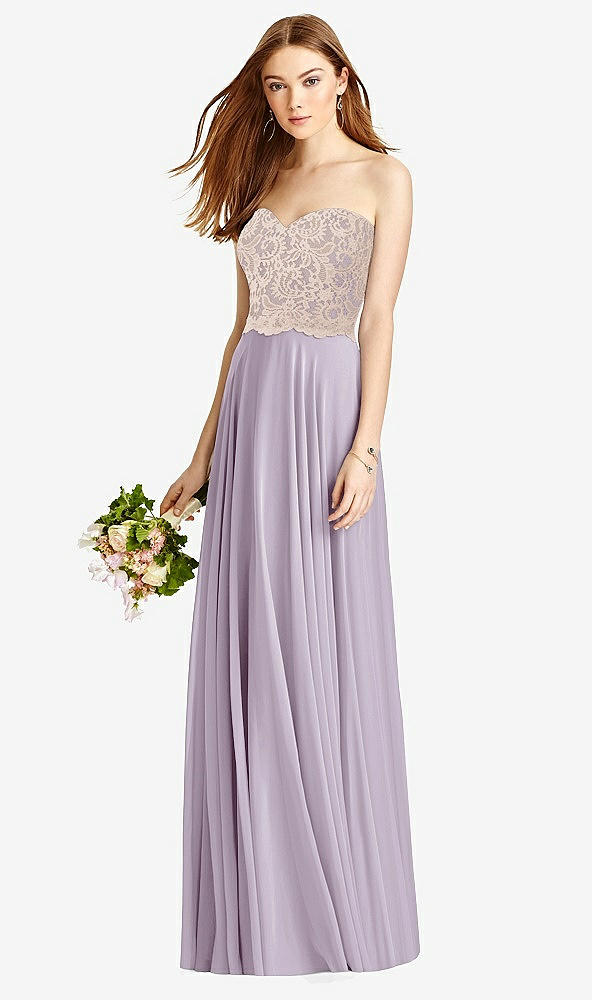 Front View - Lilac Haze & Cameo Studio Design Bridesmaid Dress 4529