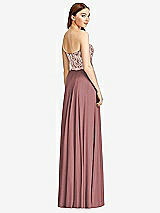 Rear View Thumbnail - Rosewood & Cameo Studio Design Bridesmaid Dress 4529