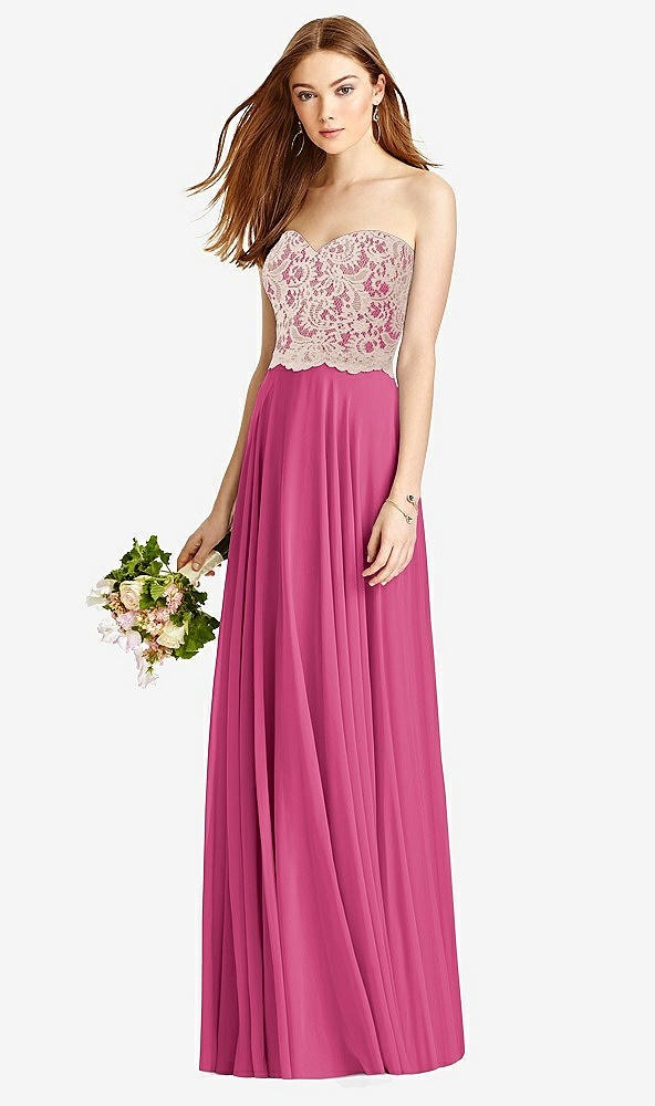 Front View - Tea Rose & Cameo Studio Design Bridesmaid Dress 4529