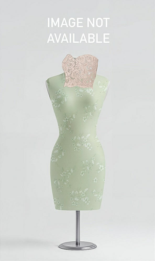 Front View - Vintage Primrose Sage & Cameo Studio Design Bridesmaid Dress 4529