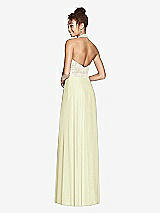 Rear View Thumbnail - Butter Yellow & Ivory Studio Design Bridesmaid Dress 4530