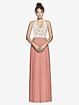 Front View Thumbnail - Desert Rose & Ivory Studio Design Bridesmaid Dress 4530