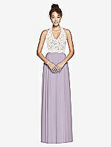 Front View Thumbnail - Lilac Haze & Ivory Studio Design Bridesmaid Dress 4530