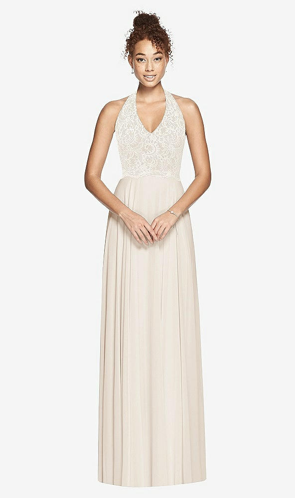 Front View - Oat & Ivory Studio Design Bridesmaid Dress 4530