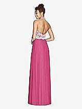 Rear View Thumbnail - Tea Rose & Ivory Studio Design Bridesmaid Dress 4530