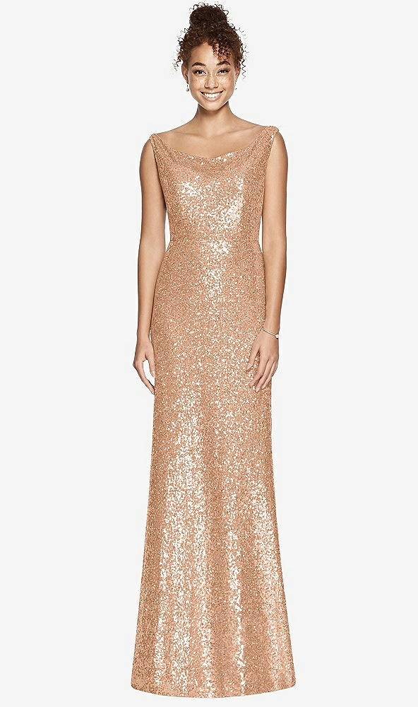 Front View - Copper Rose Studio Design Bridesmaid Dress 4531