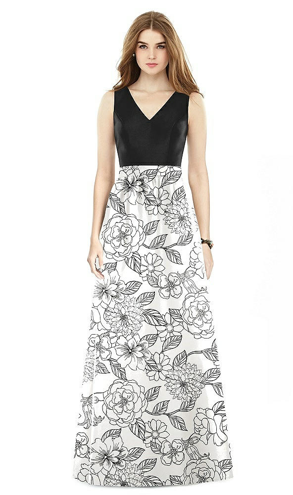 Front View - Botanica Alfred Sung Bridesmaid Dress D752CP