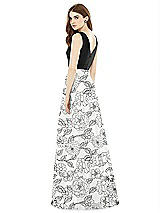 Rear View Thumbnail - Botanica Alfred Sung Bridesmaid Dress D753CP