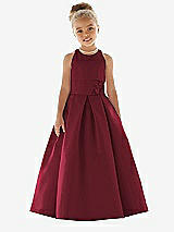 Front View Thumbnail - Cabernet Flower Girl Dress FL4059