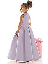 Rear View Thumbnail - Lilac Haze Flower Girl Dress FL4059