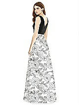 Rear View Thumbnail - Botanica Alfred Sung Bridesmaid Dress D754CP