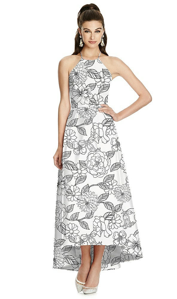 Front View - Botanica Alfred Sung Bridesmaid Dress D741FP