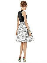 Rear View Thumbnail - Botanica Alfred Sung Bridesmaid Dress D696CP