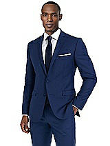 Side View Thumbnail - New Blue New Blue Slim Suit Jacket - The Harrison by After Six