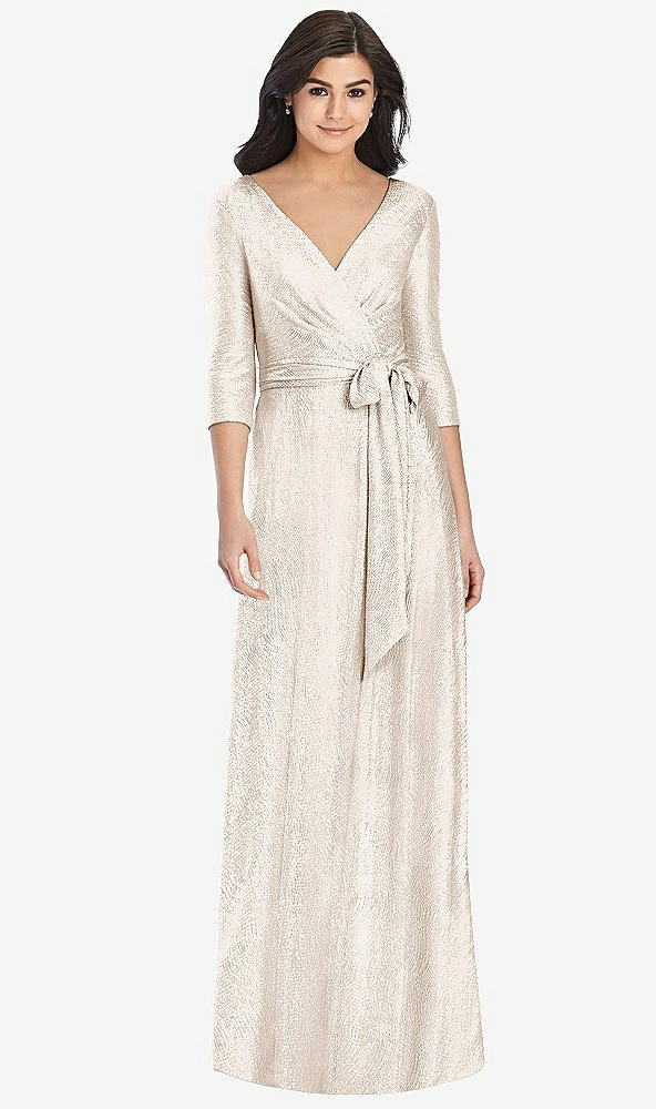 Front View - Rose Gold Dessy Collection Bridesmaid Dress 3028