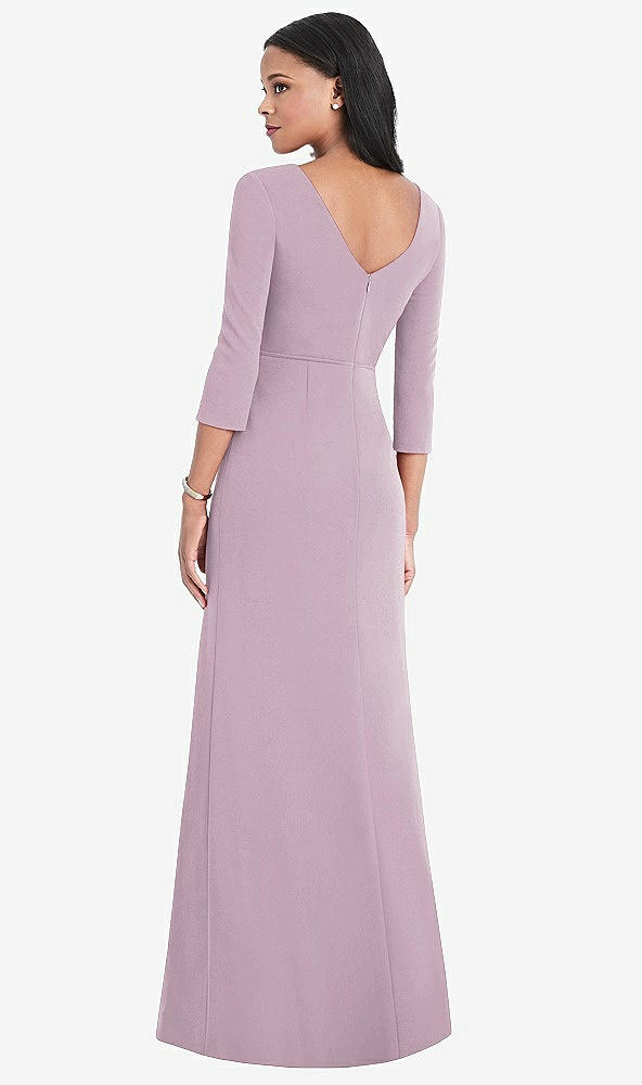 Back View - Suede Rose After Six Bridesmaid Dress 6797