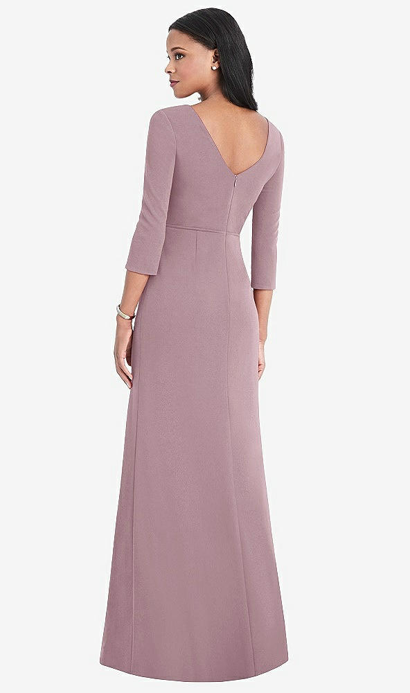 Back View - Dusty Rose After Six Bridesmaid Dress 6797
