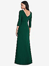 Rear View Thumbnail - Hunter Green After Six Bridesmaid Dress 6797