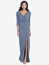 Front View Thumbnail - Larkspur Blue After Six Bridesmaid Dress 6797