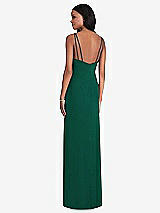 Rear View Thumbnail - Hunter Green After Six Bridesmaid Dress 6801