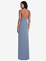 Rear View Thumbnail - Larkspur Blue After Six Bridesmaid Dress 6801