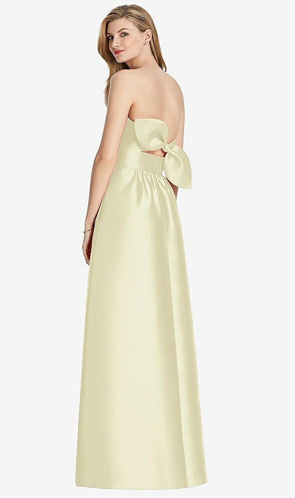Front View - Butter Yellow Lela Rose Bridesmaid Dress LR248