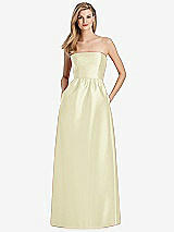 Rear View Thumbnail - Butter Yellow Lela Rose Bridesmaid Dress LR248