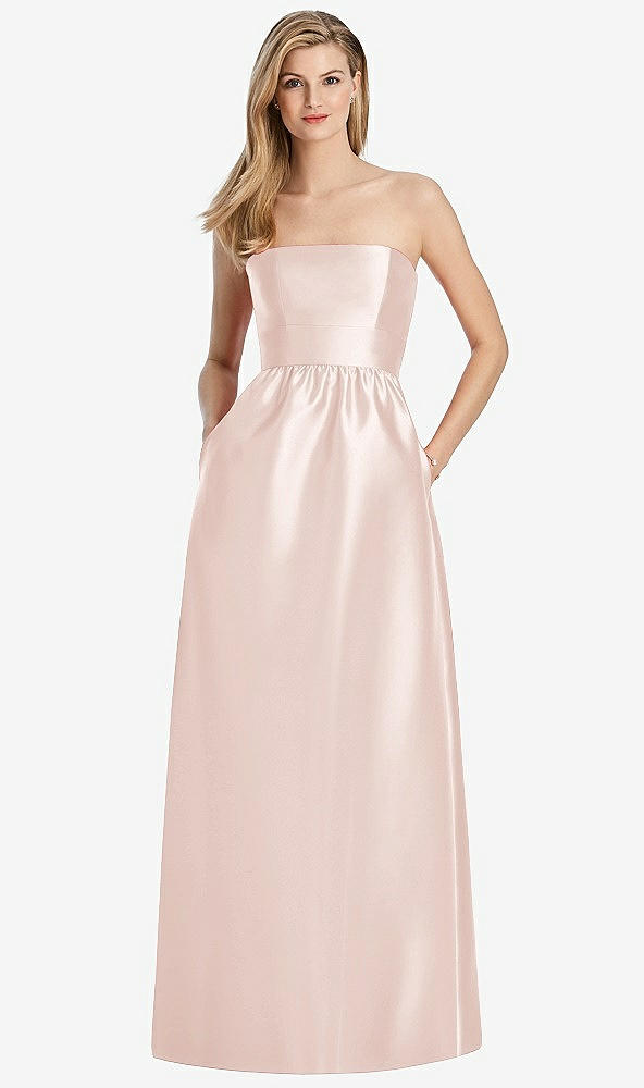 Back View - Blush Lela Rose Bridesmaid Dress LR248