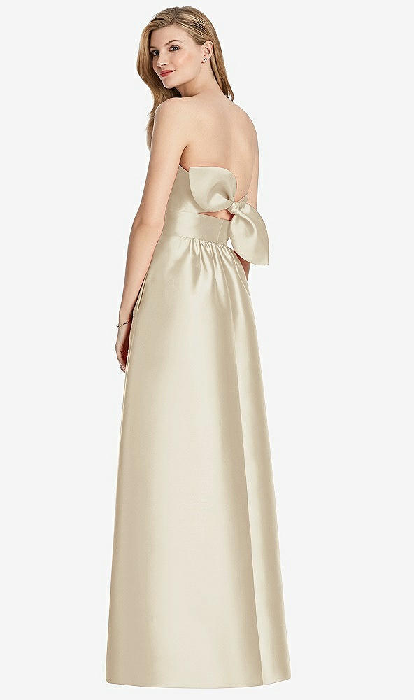 Front View - Champagne Lela Rose Bridesmaid Dress LR248