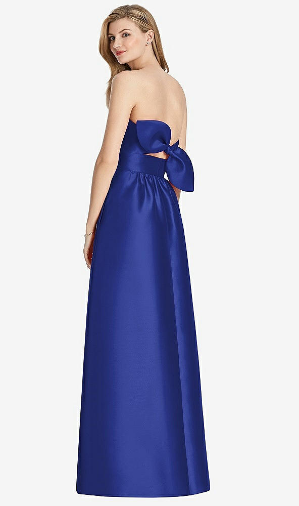 Front View - Cobalt Blue Lela Rose Bridesmaid Dress LR248